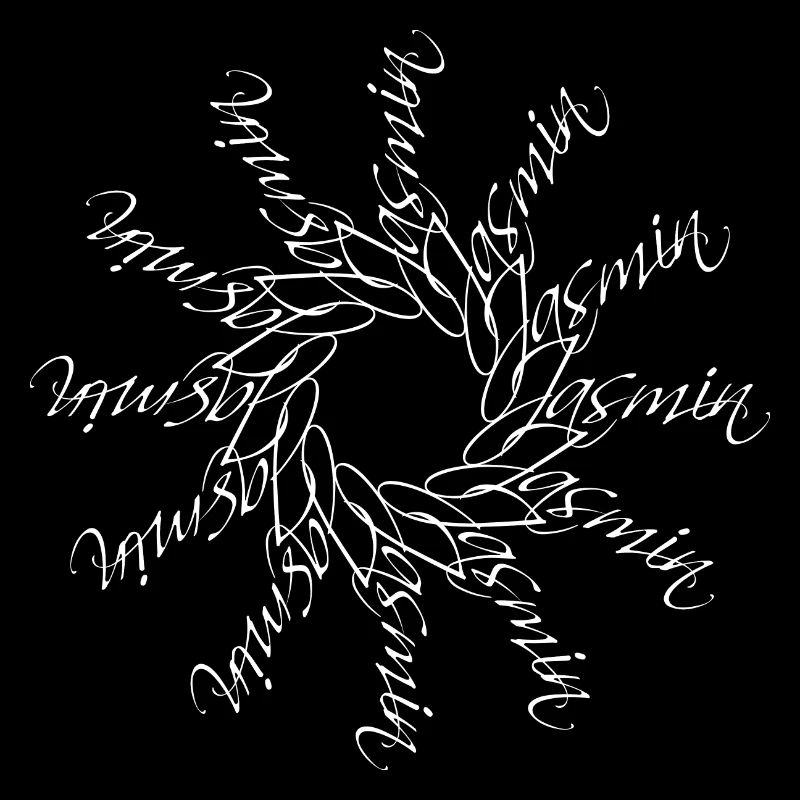 Jasmine Name Mandala