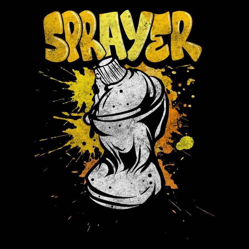 Sprayer Wand Straße Art Design