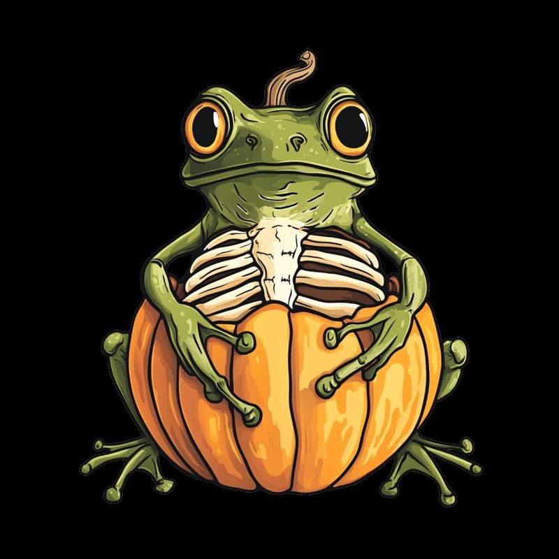 Pumpkin frog frog pumpkin