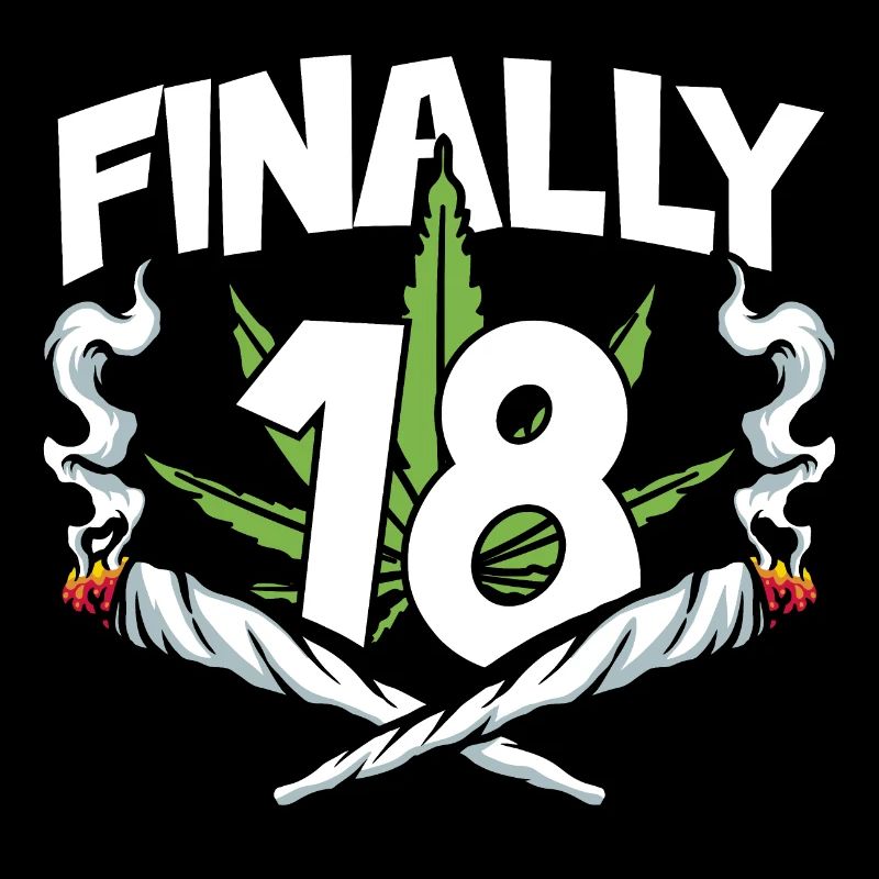 FINALLY 18 GEBURTSTAG 2004 KIFFEN CANNABIS