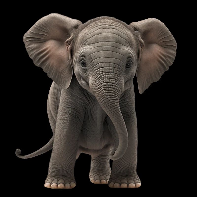 Bébé éléphant éléphant bébé cool enfants éléphant