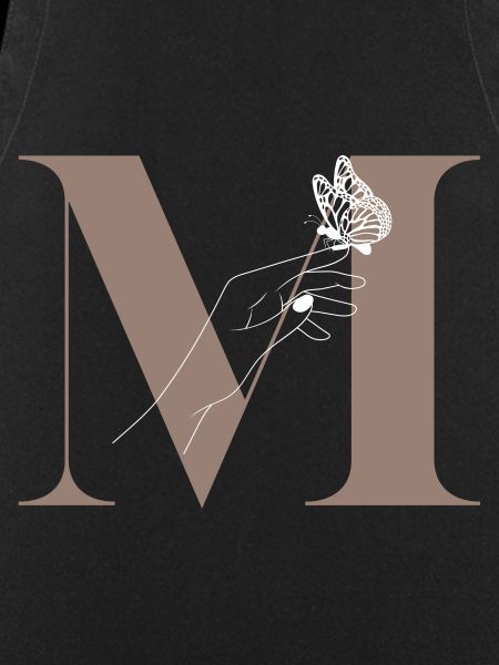 letter m magic butterfly