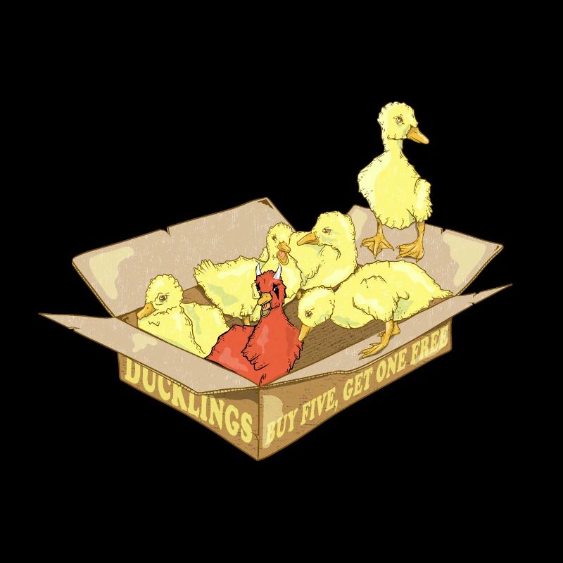 Petit canard maléfique