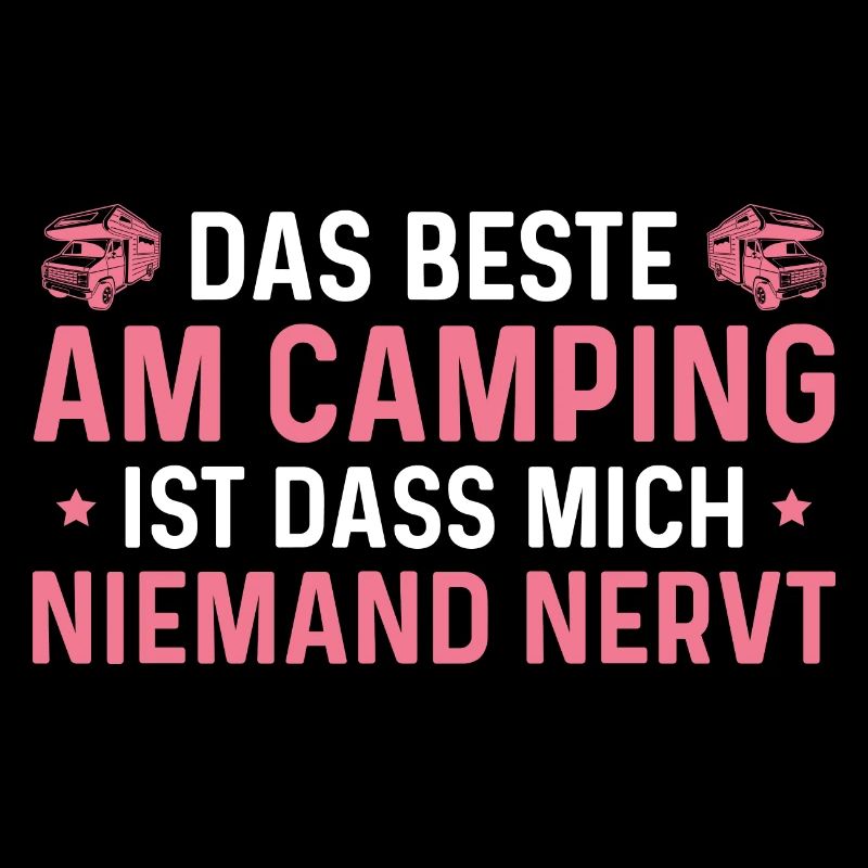 Camping Humor Campingplatz Wohnmobil Camperin
