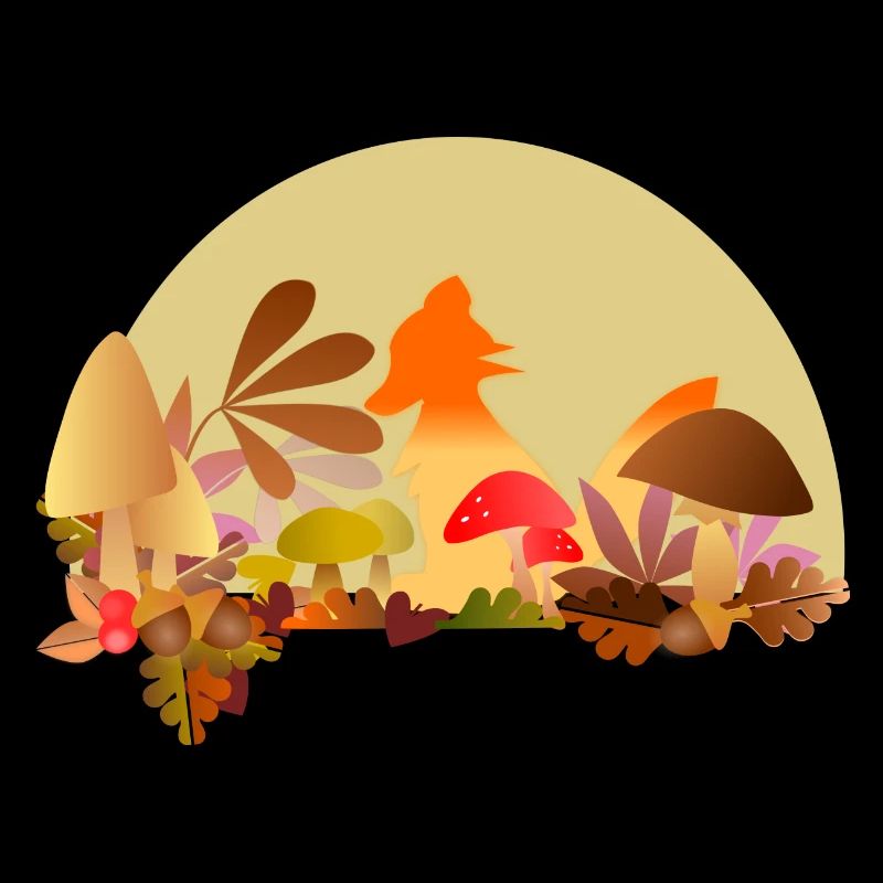 fox in autumn