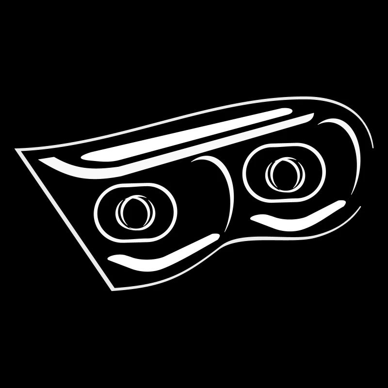 Headlight E Class left