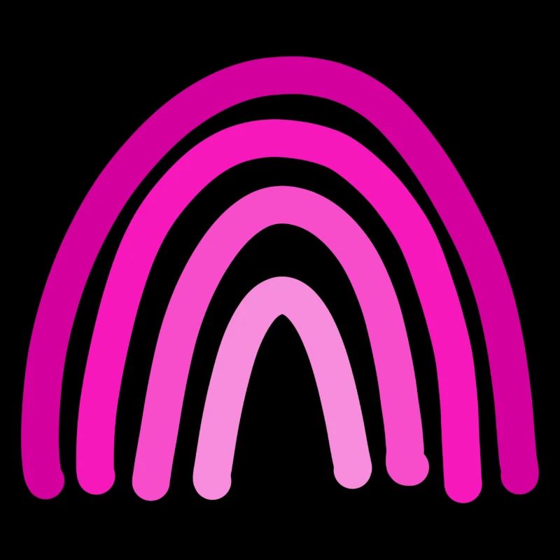 Pinker Regenbogen