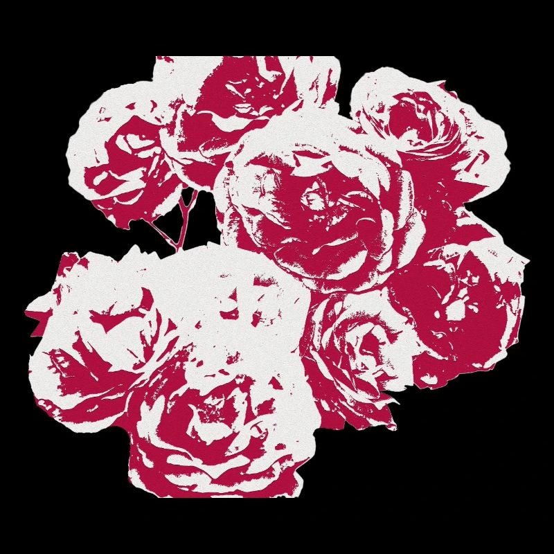 Roses ombragées