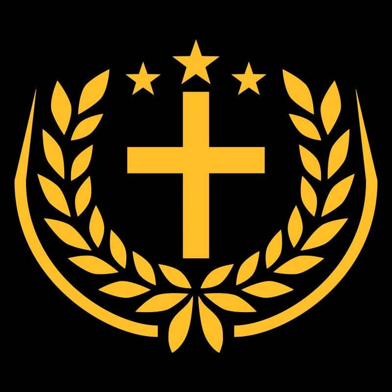 Lorbeerkranz Jesus Christus Logo