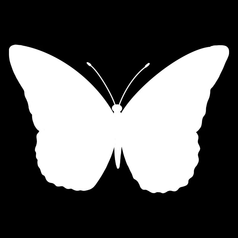Butterfly white