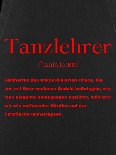 Tanzlehrer Definition