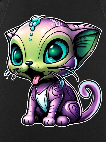 Cute Alien Cat