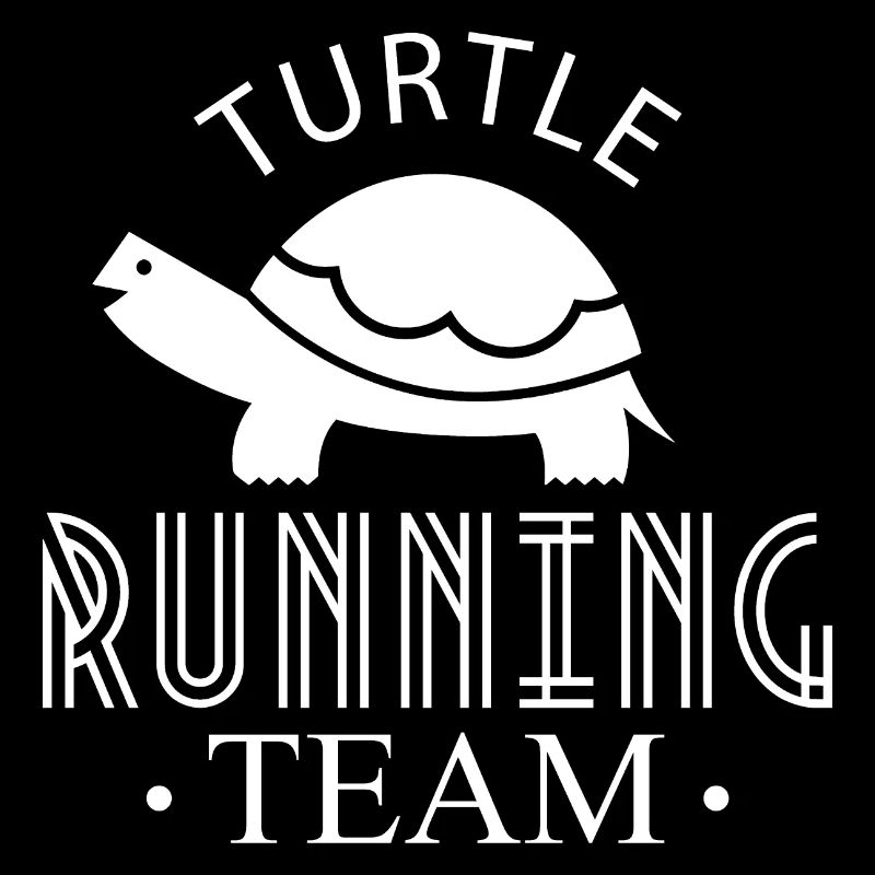 Tortue course course coureur coureur course Jogger