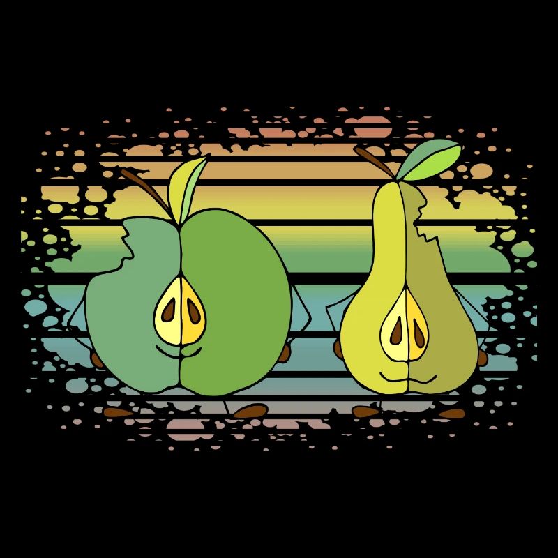 Apple and pear