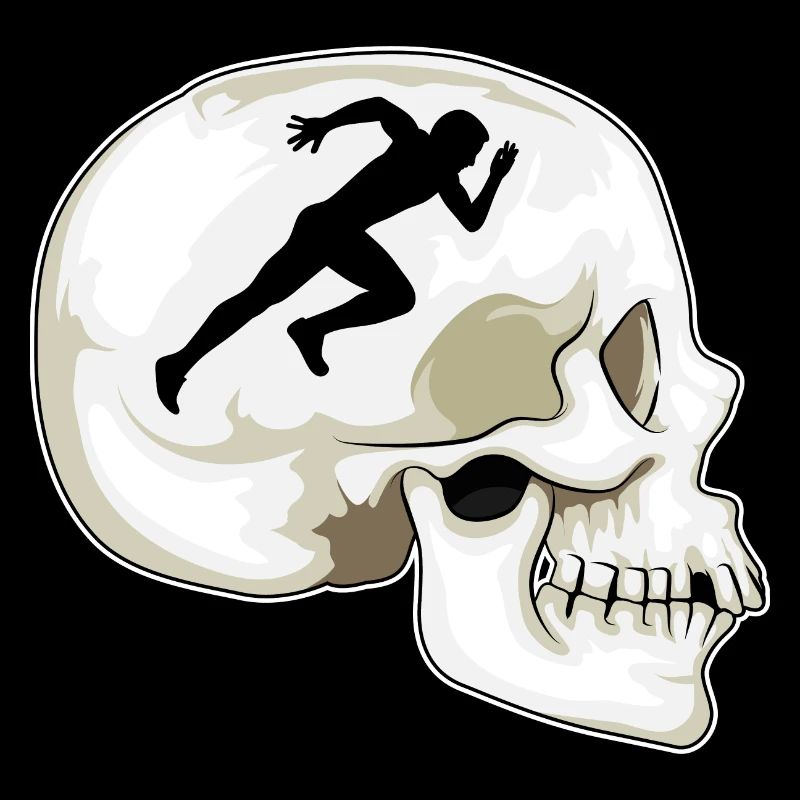 Skull Jogger Jogging Sport