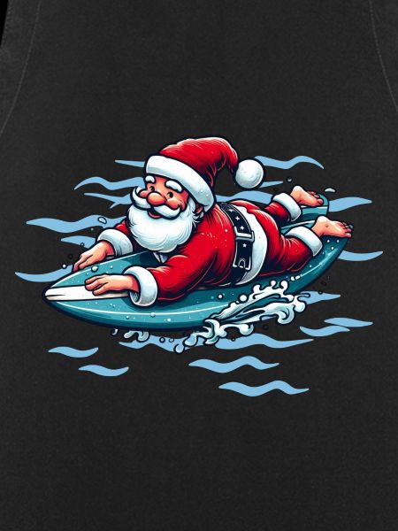 Surfing Santa