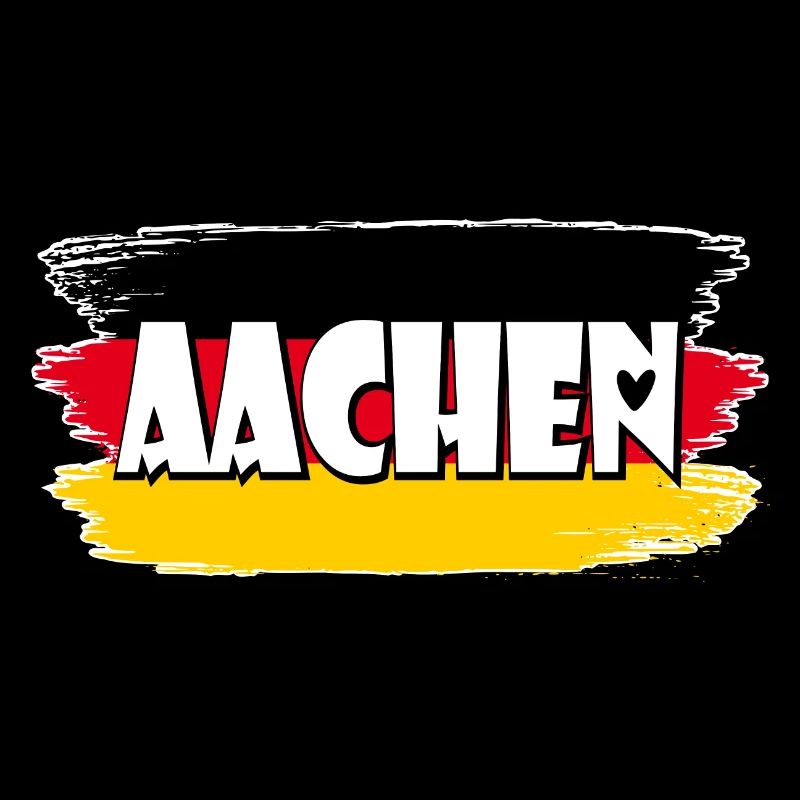 Aachen Germany Flag