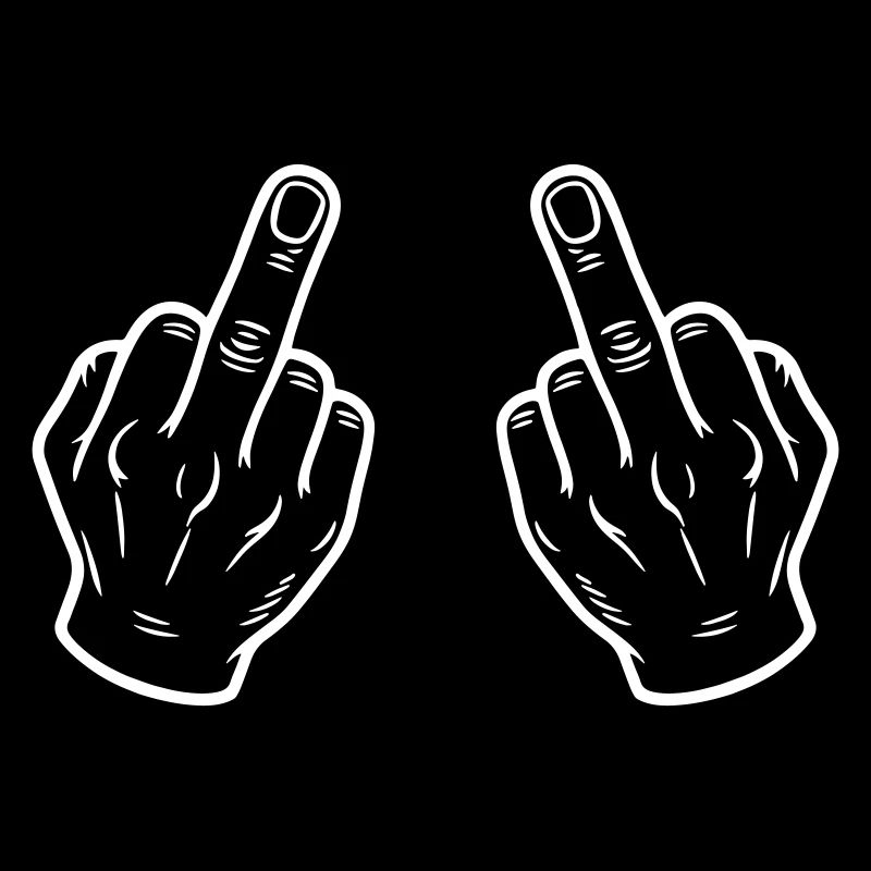 Fick Dich Mittelfinger