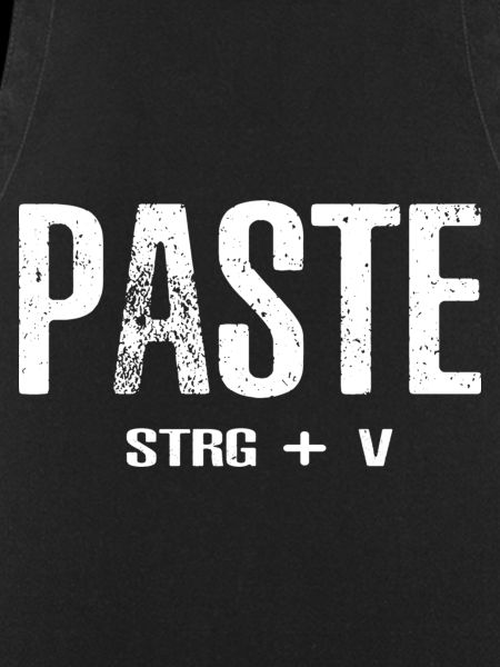 Paste STRG+V