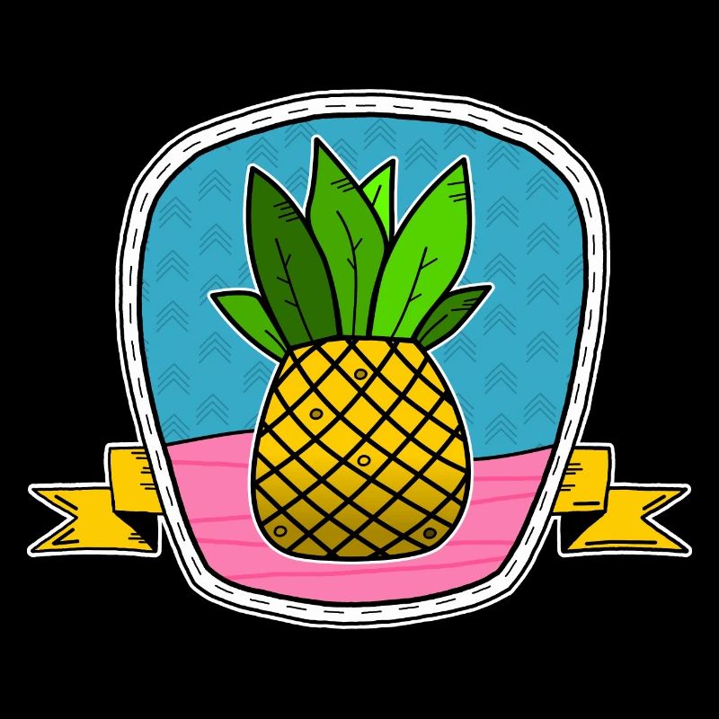 Schild ananas