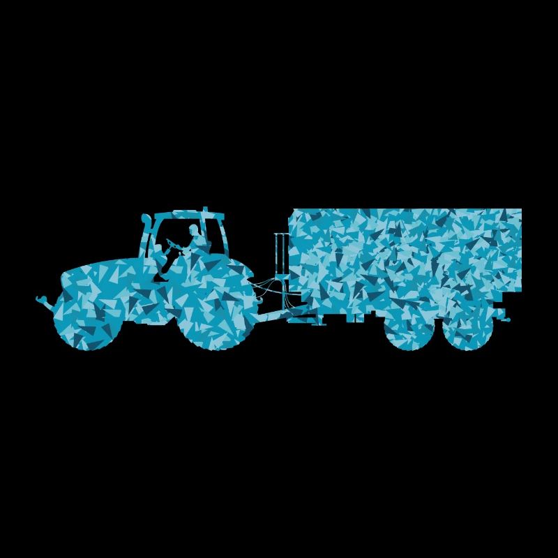 Traktor Abstract I Trecker Kinder Schlepper Bauer