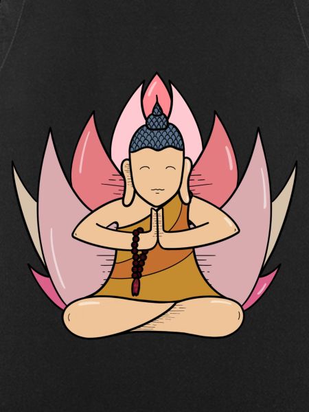 Lotus Buddhist monk