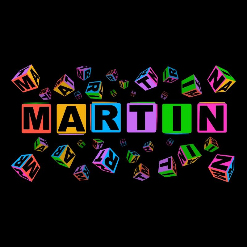 MARTIN colourful cubes