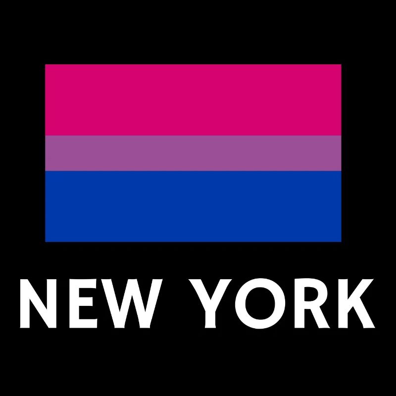 Drapeau de la Bi Pride New York