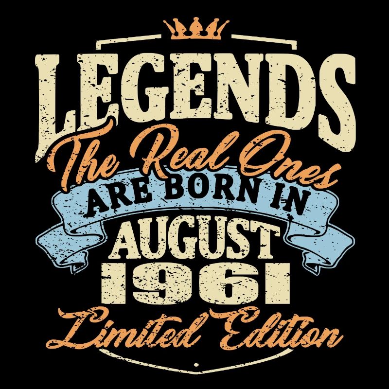 Echte Legenden werden im August 1961 geboren