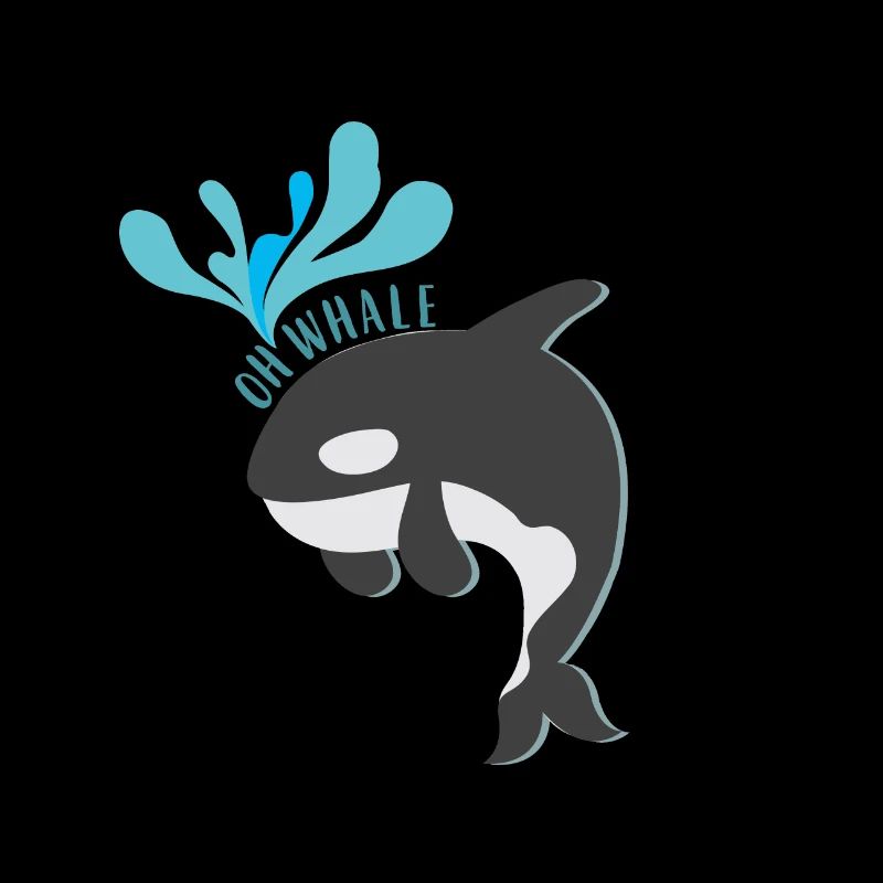 Orca killer whale fish animal sea gift idea