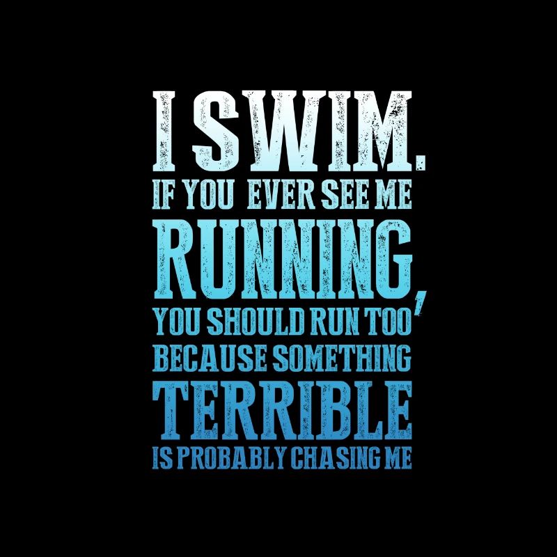 LUSTIGER SCHWIMMER SPRUCH! GESCHENKIDEE