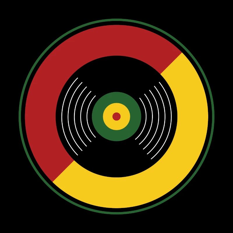 Reggae Schallplatte Musik Geschenkidee Jamaika