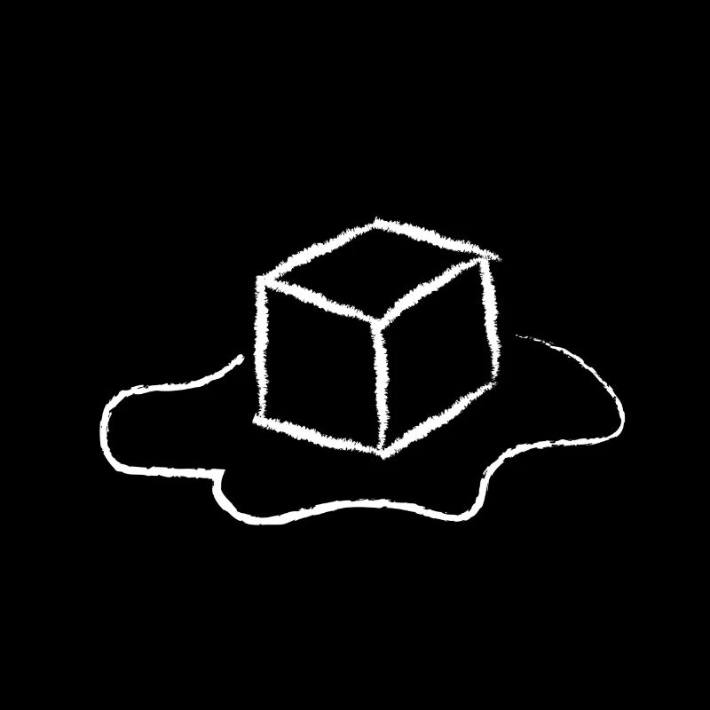 Glaçons eau glacée eau glacée été