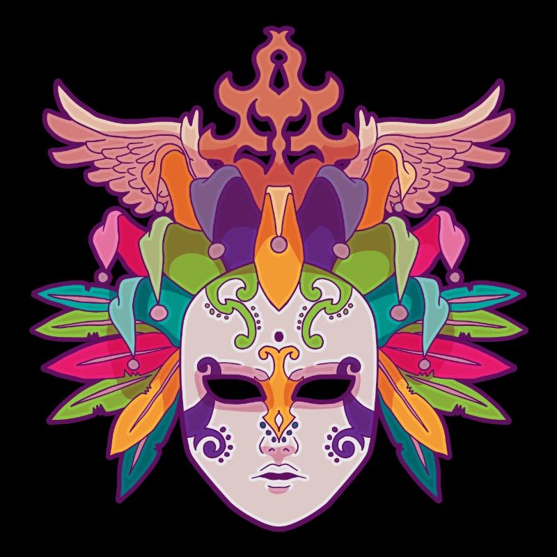 Mardi gras Carnival Mask Decoration Gift