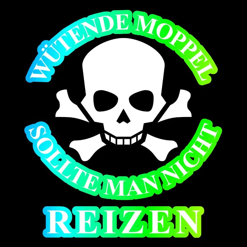 Wütende Moppel Geschenk Idee Spruch cool lustig