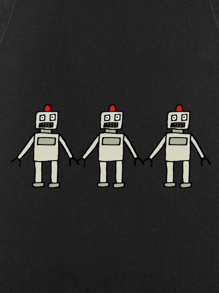Robots, cartoon characters