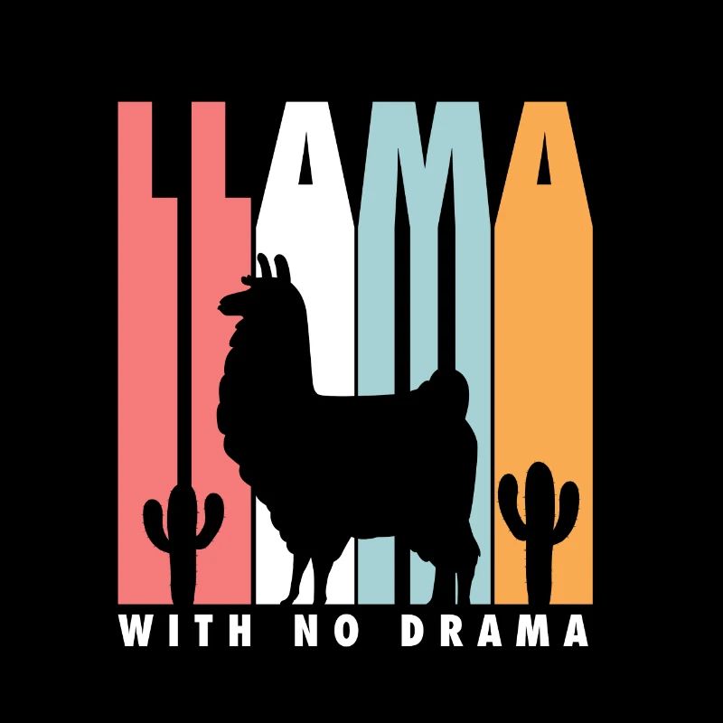 llama rétro Lama
