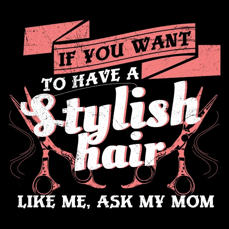 Mutter Tochter Friseur