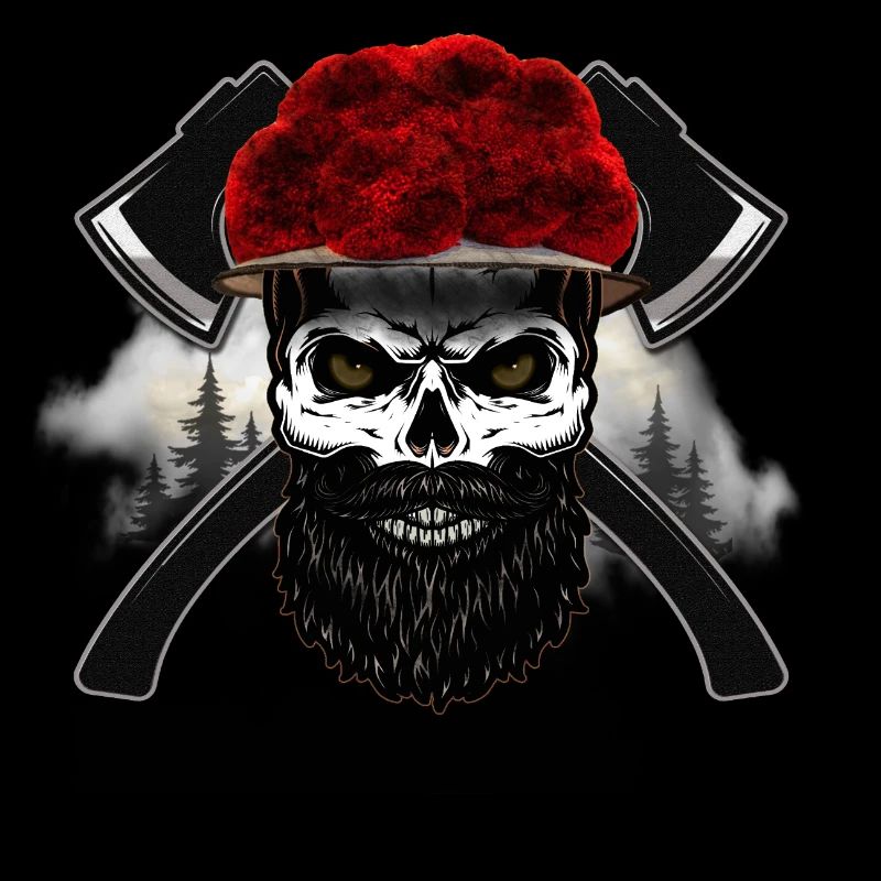 Black Forest Axt Tobera Skull