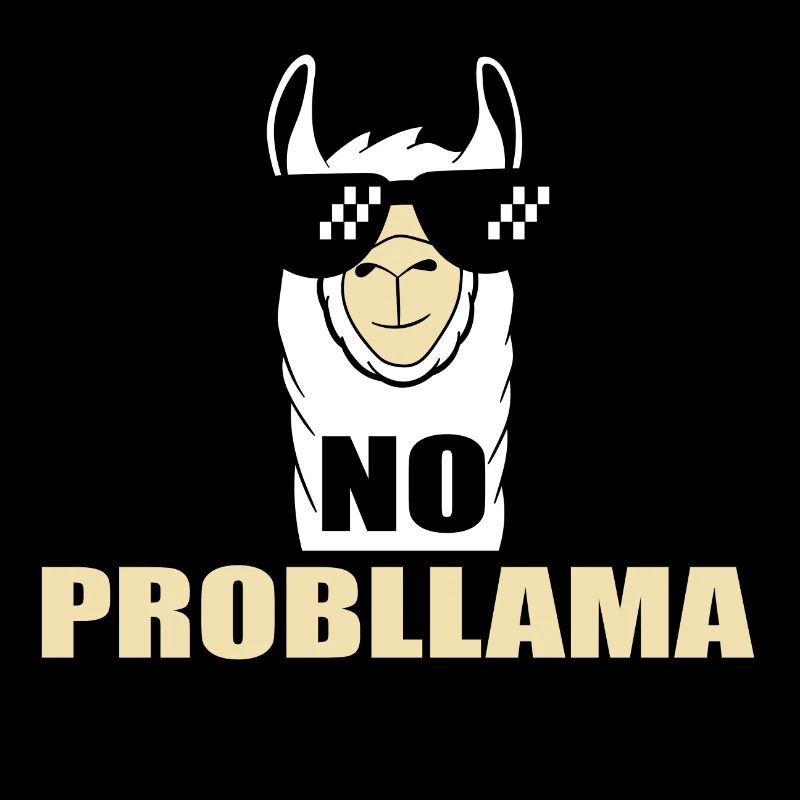 No Prob llama - Funny Llama Lovers