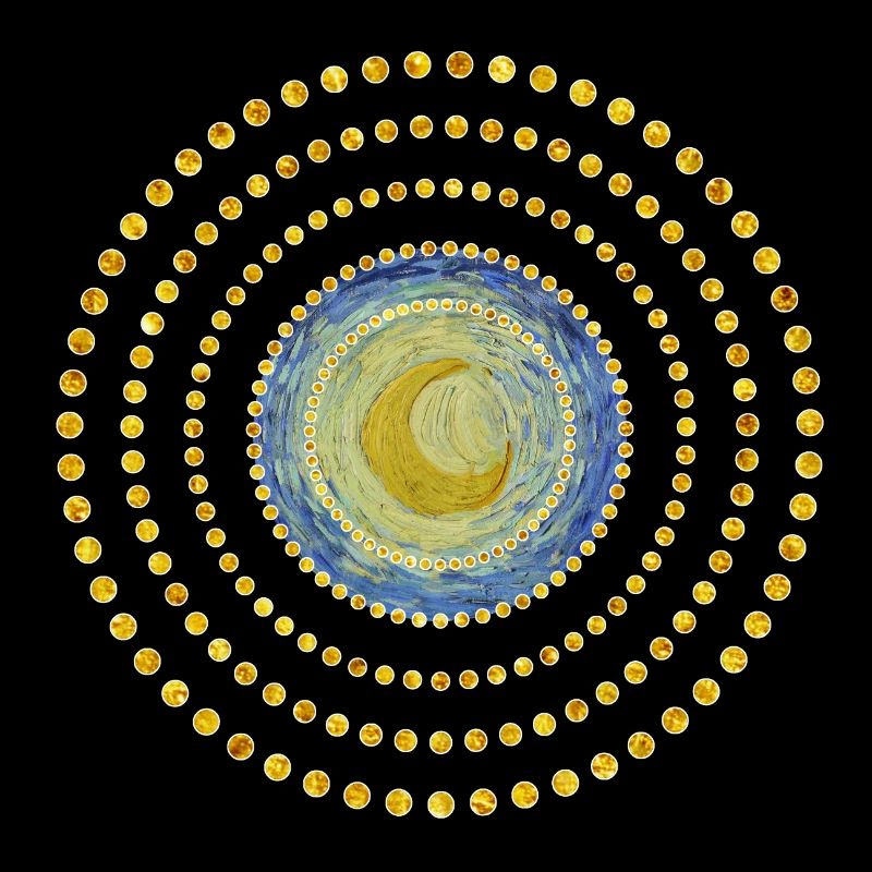 Lune Vincent van Gogh Starry Night Starry Night