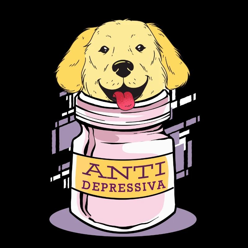 Pilules de dépression Golden Retriever
