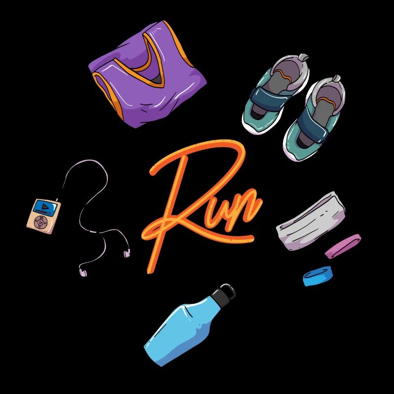 Funny running run athlete gift idea