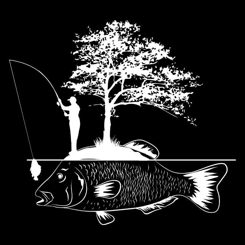 Staff Fish Island Tree Silhouette