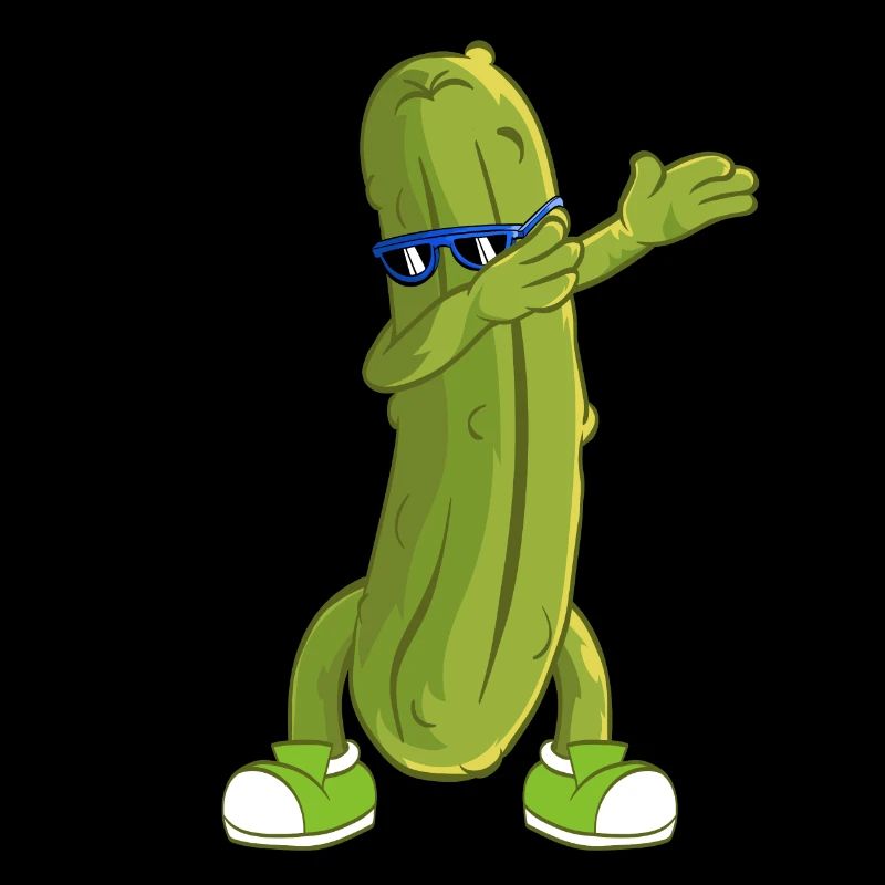 Amateur de cornichons? Tamponner Le Concombre Dab