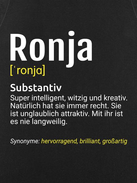 Ronja Name Definition