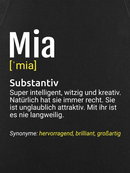 Mia Name Definition