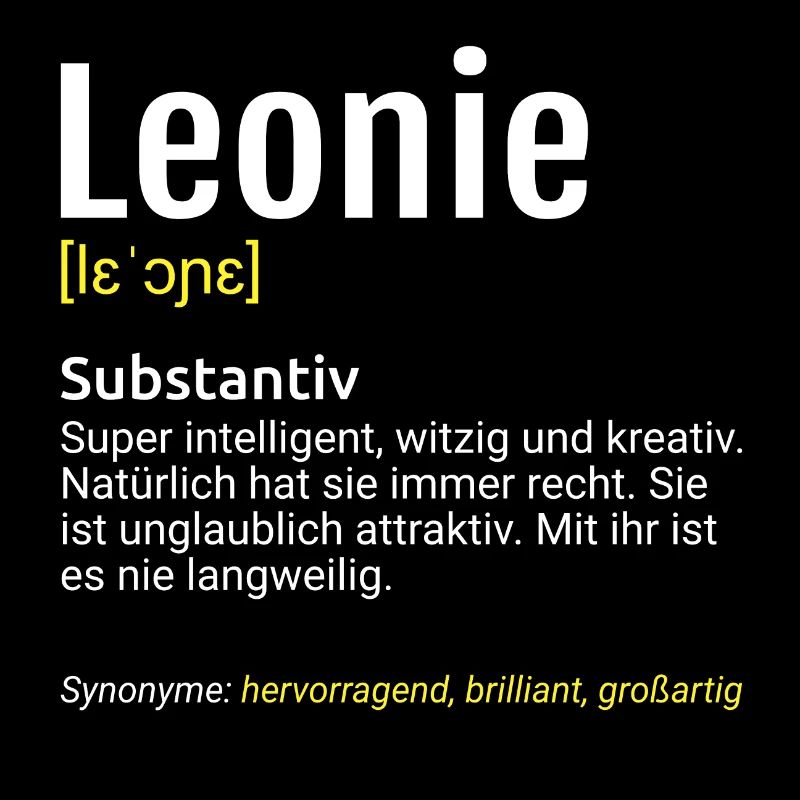 Leonie Name Definition