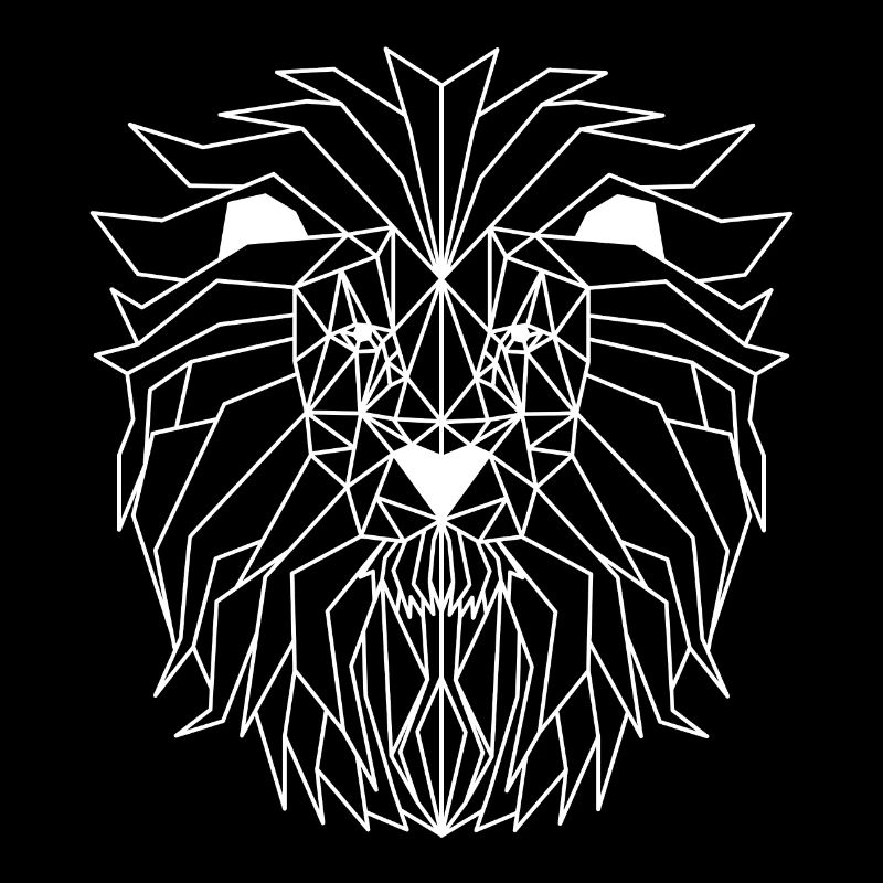 Unique Polygraph Animal Design A Nice