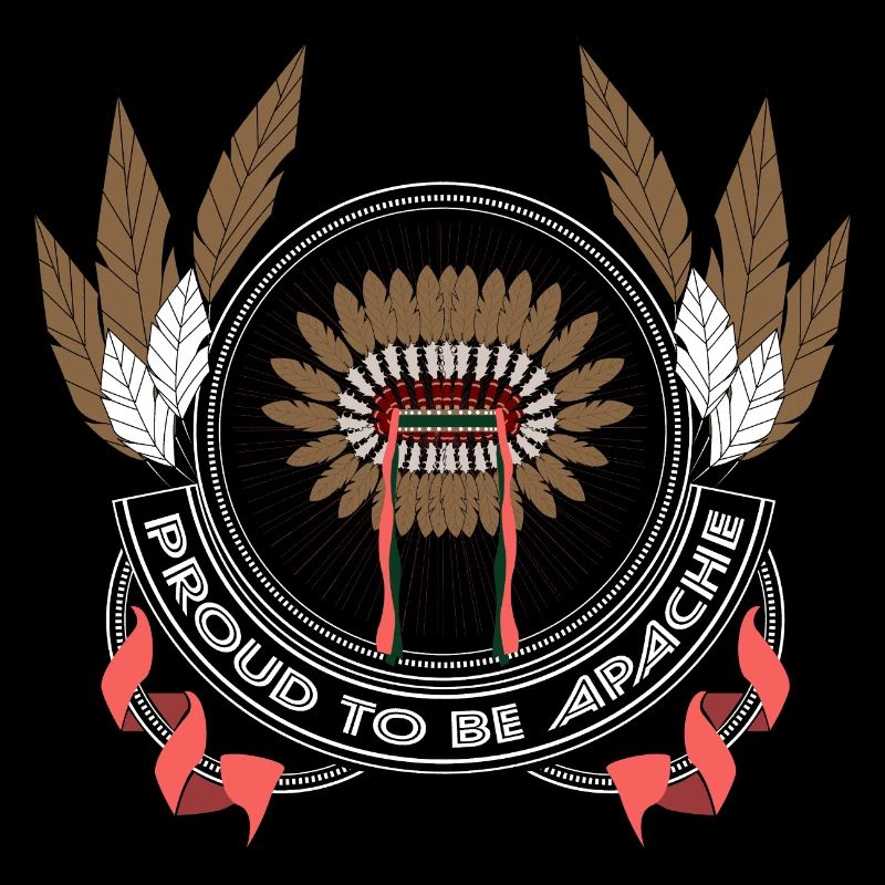 Indianer Ureinwohner Federn